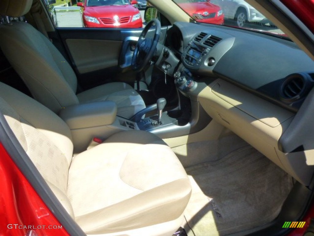 2011 RAV4 V6 4WD - Barcelona Red Metallic / Sand Beige photo #8