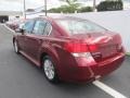 2010 Ruby Red Pearl Subaru Legacy 2.5i Premium Sedan  photo #4