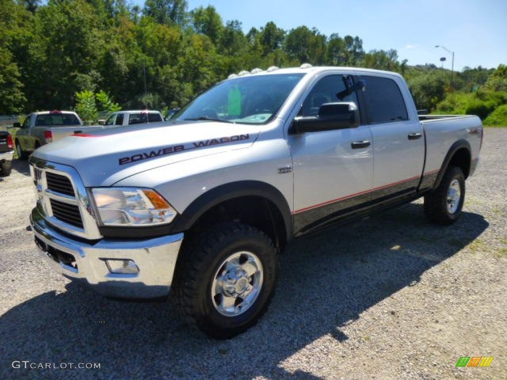 2010 Ram 2500 Power Wagon Crew Cab 4x4 - Bright Silver Metallic / Dark Slate/Medium Graystone photo #2