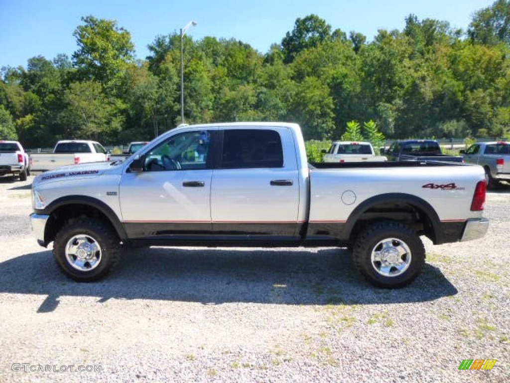 2010 Ram 2500 Power Wagon Crew Cab 4x4 - Bright Silver Metallic / Dark Slate/Medium Graystone photo #3