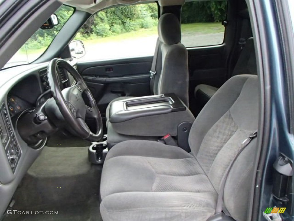 2006 Silverado 1500 LS Extended Cab 4x4 - Blue Granite Metallic / Medium Gray photo #10