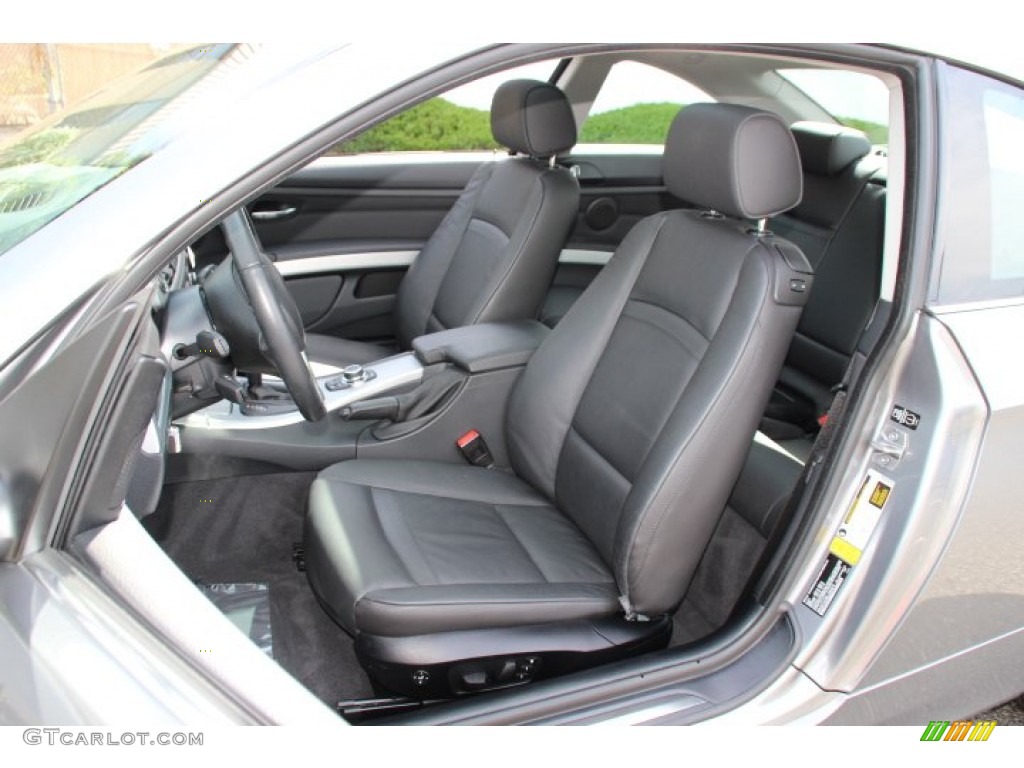 2013 3 Series 328i xDrive Coupe - Space Gray Metallic / Black photo #13