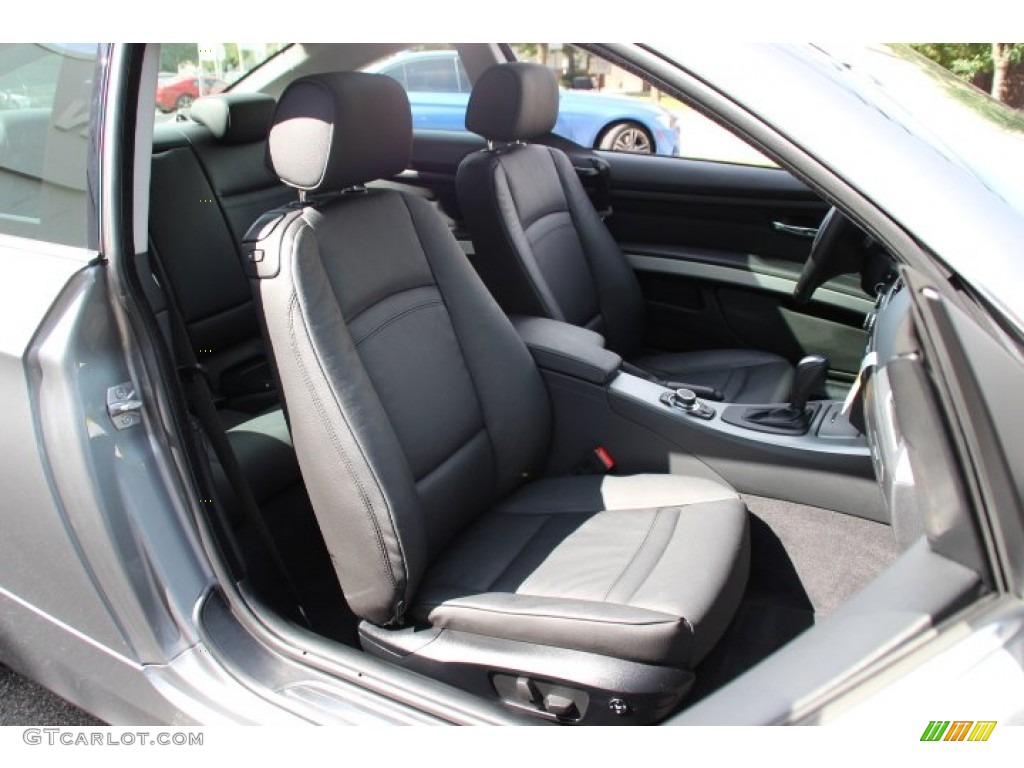 2013 3 Series 328i xDrive Coupe - Space Gray Metallic / Black photo #28