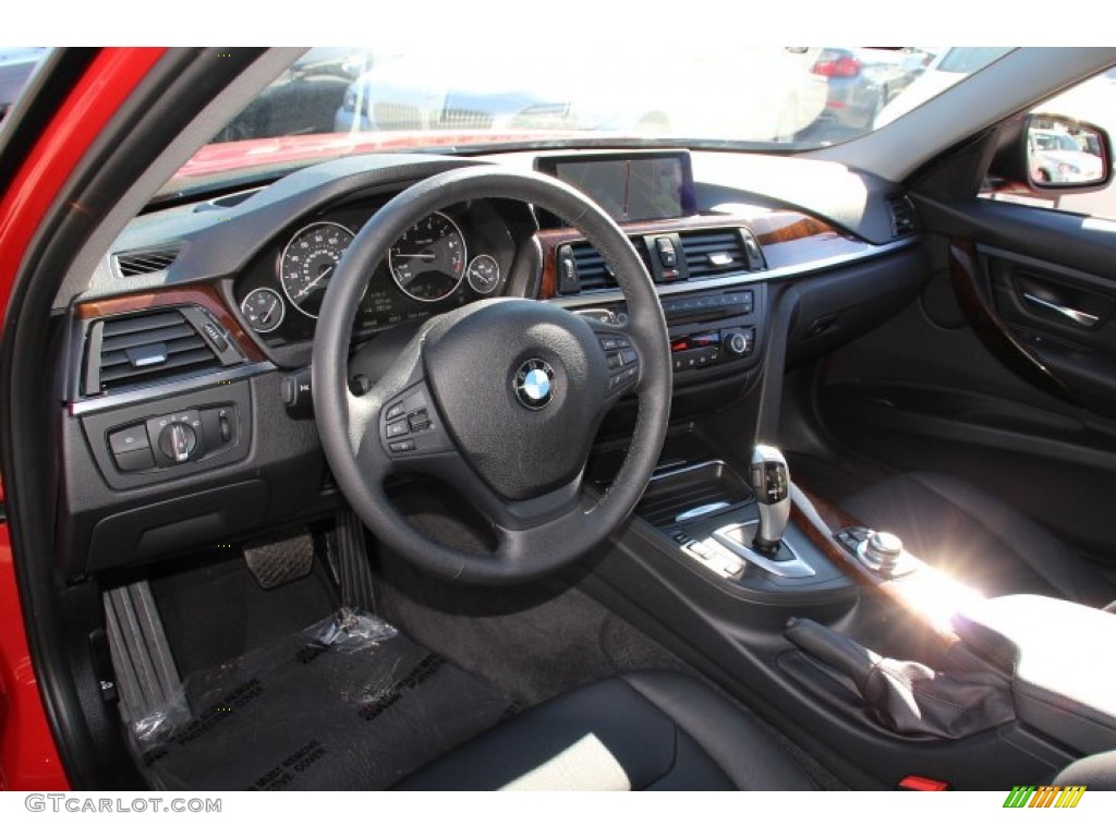 2013 3 Series 335i Sedan - Melbourne Red Metallic / Black photo #10