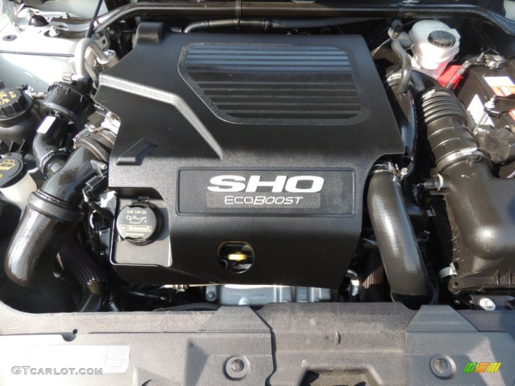 2010 Taurus SHO AWD - White Platinum Metallic Tri-Coat / Charcoal Black/Umber Brown photo #19