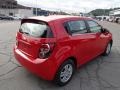 2013 Victory Red Chevrolet Sonic LT Hatch  photo #8