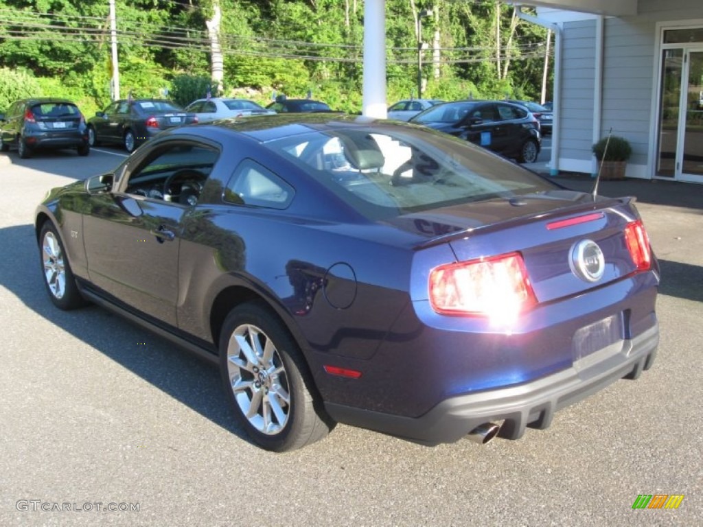 2010 Mustang GT Premium Coupe - Kona Blue Metallic / Charcoal Black/Grabber Blue photo #5