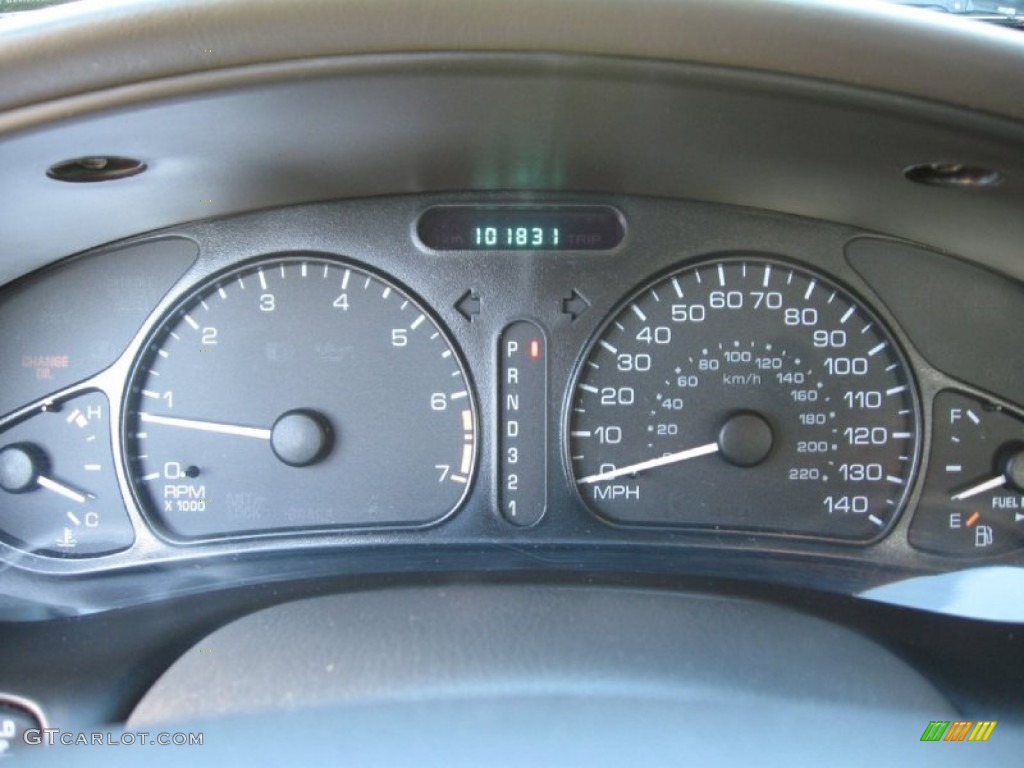 2001 Oldsmobile Alero GL Sedan Gauges Photo #85391767