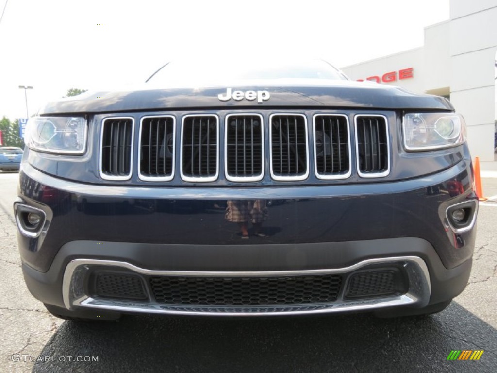 2014 Grand Cherokee Limited 4x4 - True Blue Pearl / New Zealand Black/Light Frost photo #2