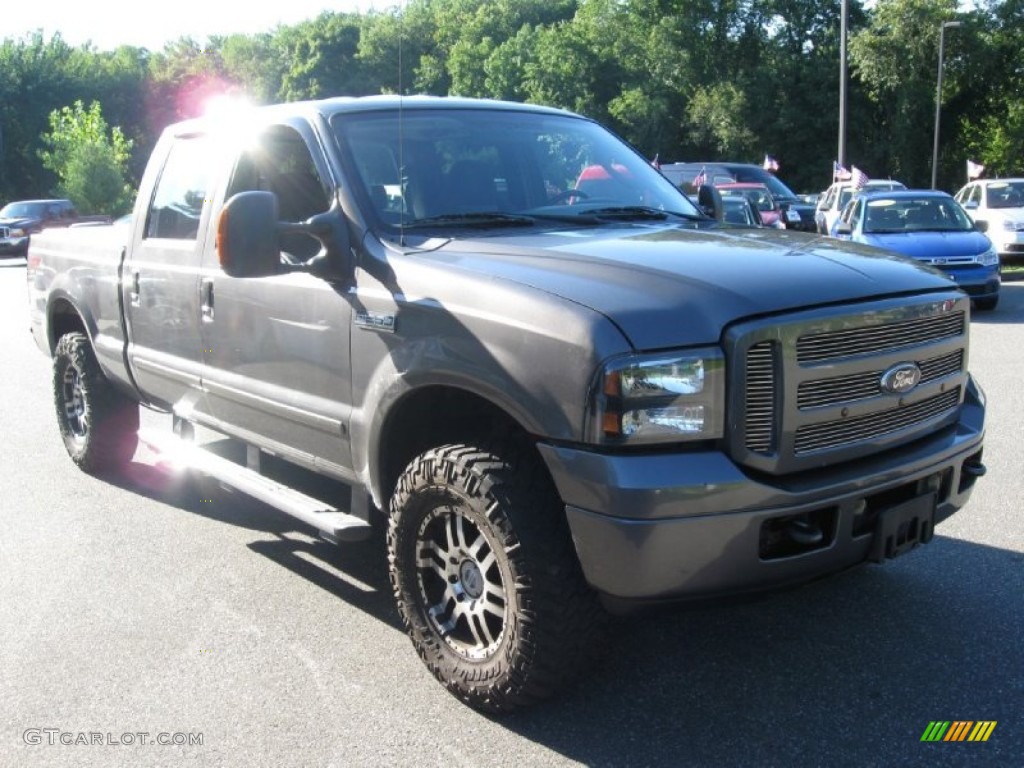 Dark Shadow Grey Metallic Ford F250 Super Duty