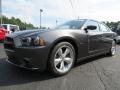 2014 Granite Crystal Metallic Dodge Charger R/T Road & Track  photo #3