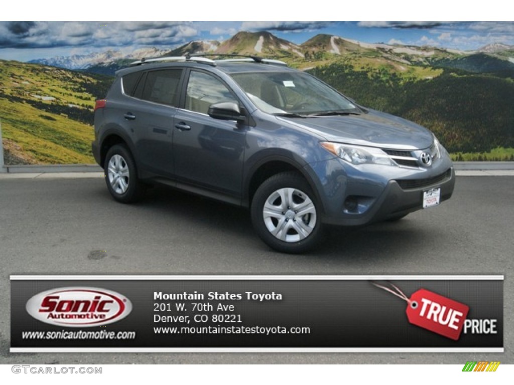 Shoreline Blue Pearl Toyota RAV4