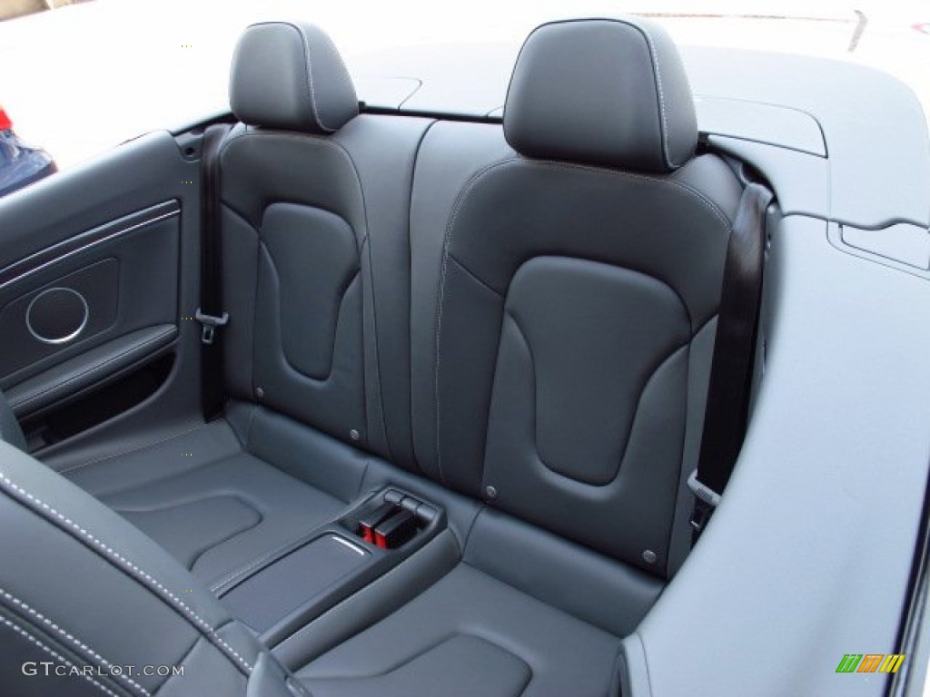 2014 S5 3.0T Premium Plus quattro Cabriolet - Phantom Black Pearl / Black photo #12