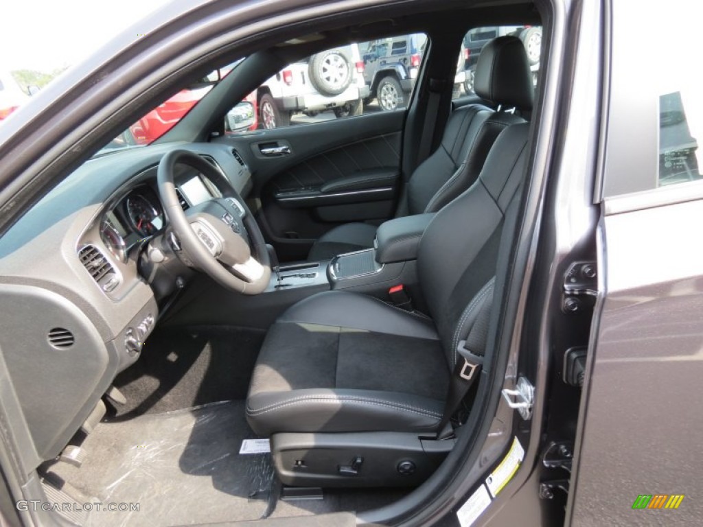 2014 Dodge Charger R/T Road & Track Front Seat Photo #85393318