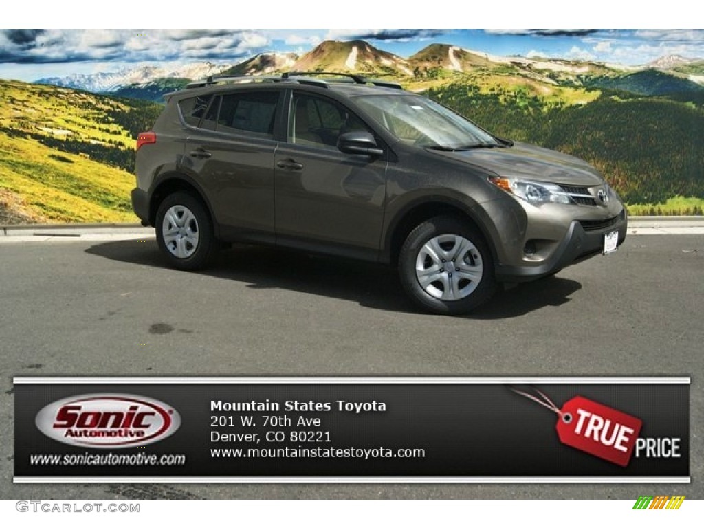 2013 RAV4 LE AWD - Pyrite Mica / Beige photo #1