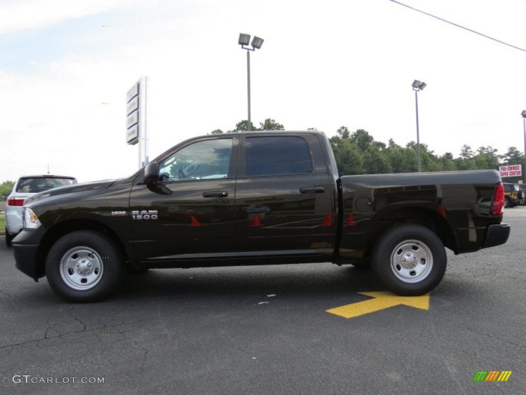 Black Gold Pearl 2013 Ram 1500 Tradesman Crew Cab Exterior Photo #85393615