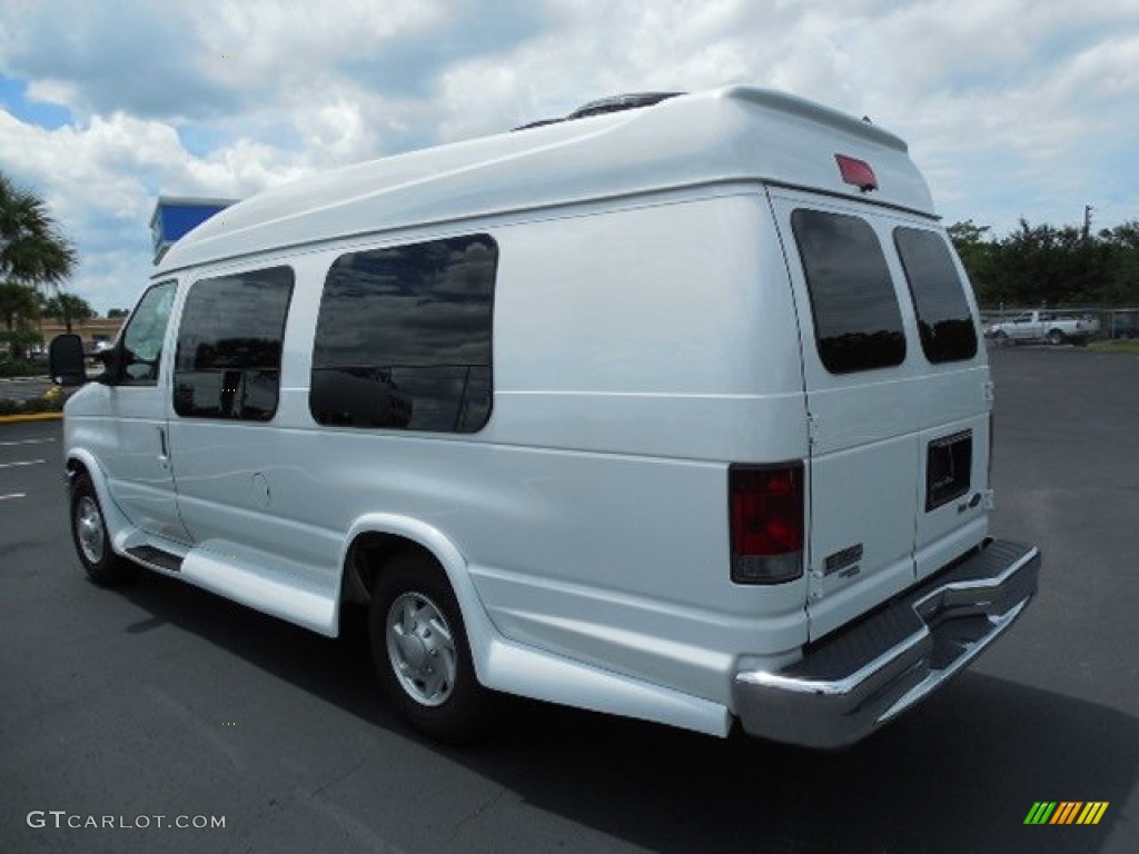 2011 E Series Van E350 Passenger Conversion - Oxford White / Medium Flint photo #3