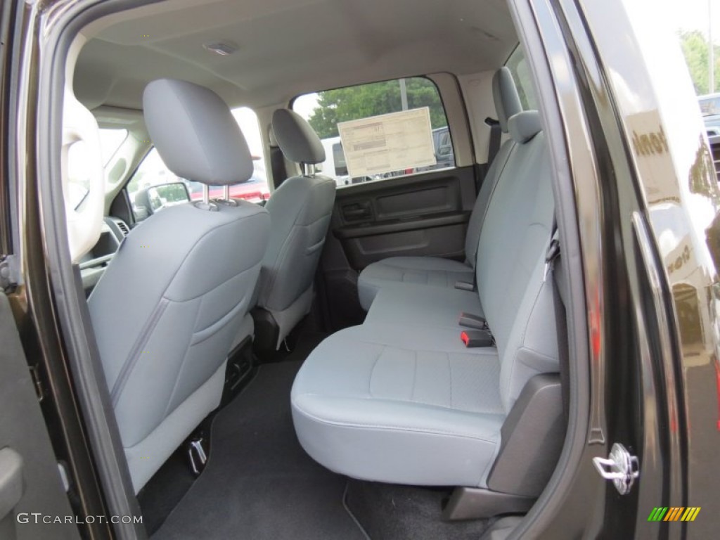 2013 Ram 1500 Tradesman Crew Cab Rear Seat Photo #85393846