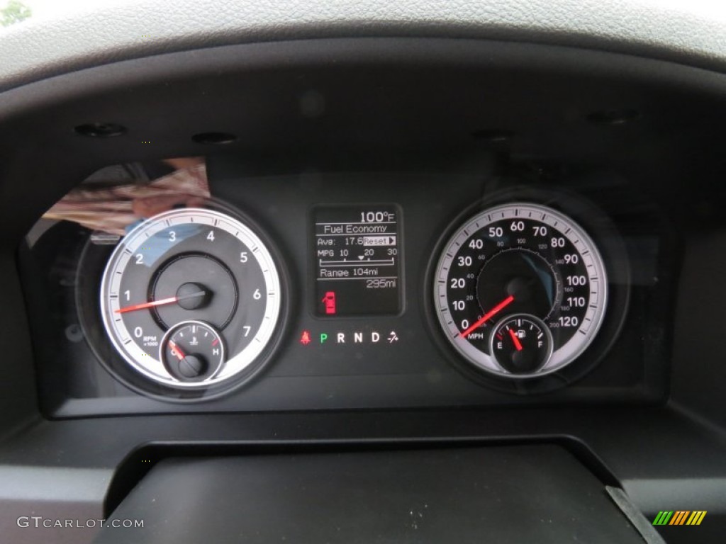 2013 Ram 1500 Tradesman Crew Cab Gauges Photos