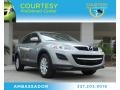 2010 Liquid Silver Metallic Mazda CX-9 Sport  photo #1