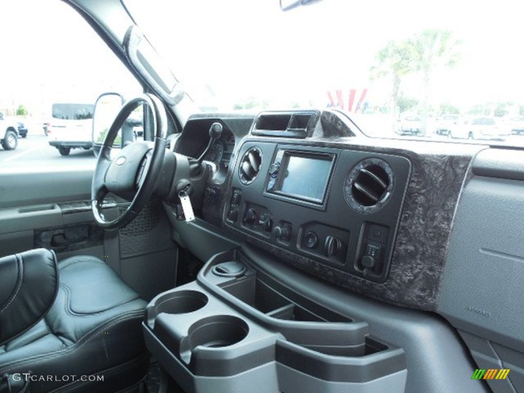2011 Ford E Series Van E350 Passenger Conversion Medium Flint Dashboard Photo #85394095