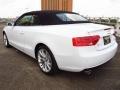 Glacier White Metallic - A5 2.0T quattro Cabriolet Photo No. 4