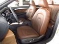  2014 A5 2.0T quattro Cabriolet Chestnut Brown Interior