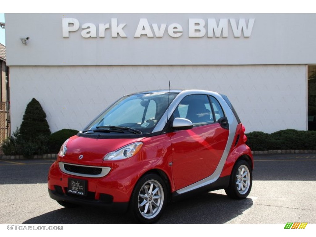 2010 fortwo passion coupe - Rally Red / design Black photo #1
