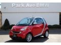 Rally Red 2010 Smart fortwo passion coupe
