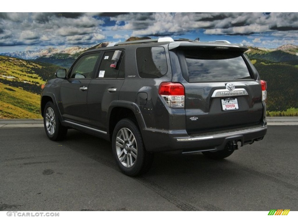 2013 4Runner Limited 4x4 - Magnetic Gray Metallic / Black Leather photo #3