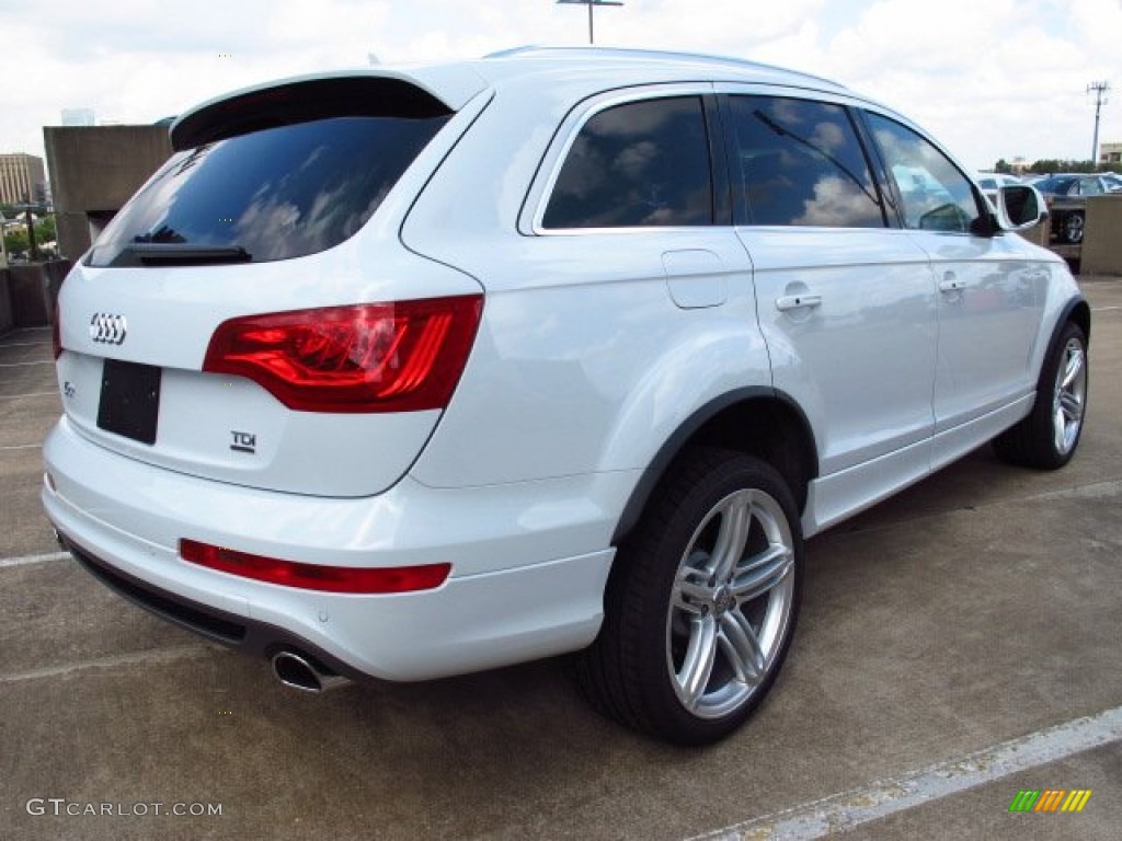 Glacier White Metallic 2014 Audi Q7 3.0 TDI quattro Exterior Photo #85394761