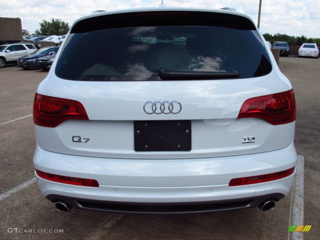 Glacier White Metallic 2014 Audi Q7 3.0 TDI quattro Exterior Photo #85394785