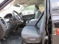Black/Diesel Gray Front Seat Photo for 2014 Ram 1500 #85395148