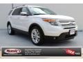 2011 White Platinum Tri-Coat Ford Explorer Limited  photo #1