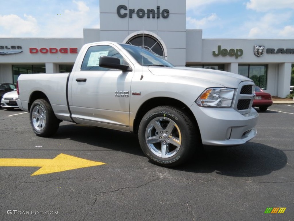 Bright Silver Metallic Ram 1500