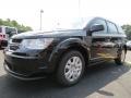 2014 Pitch Black Dodge Journey SE  photo #3