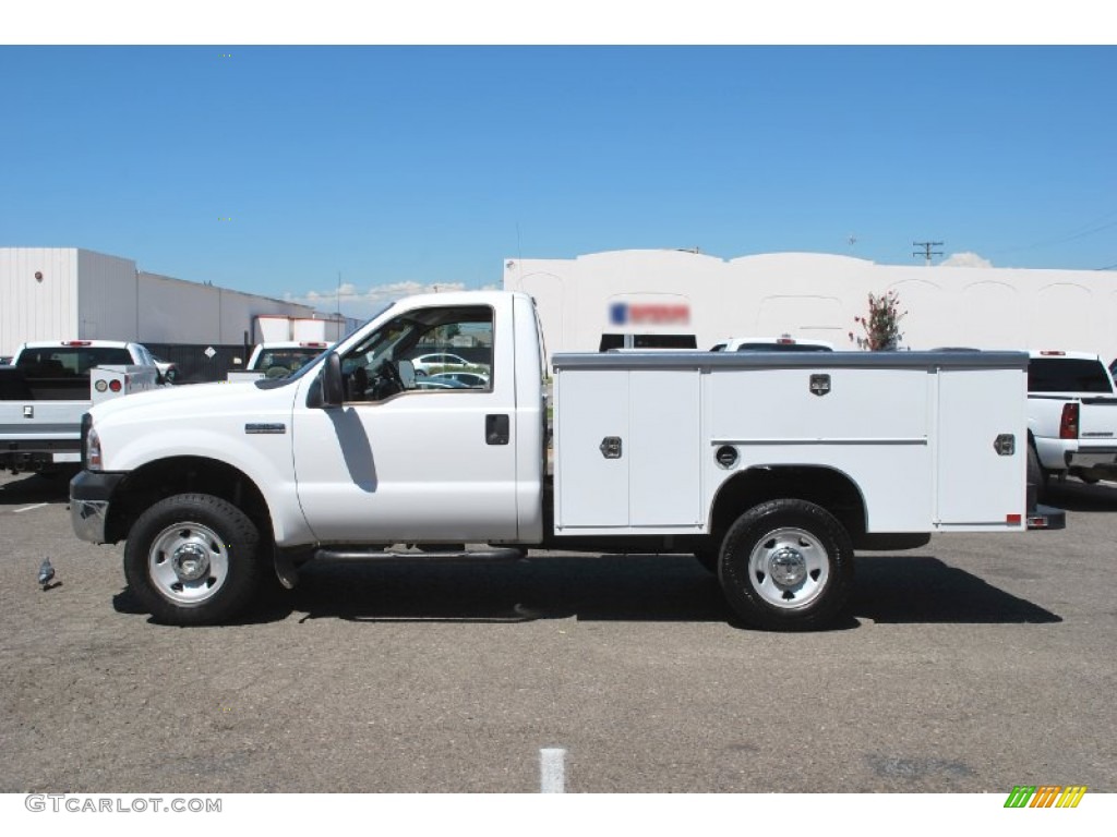 Oxford White 2006 Ford F350 Super Duty XL Regular Cab 4x4 Exterior Photo #85397007