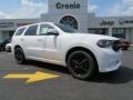 Bright White 2013 Dodge Durango SXT Blacktop