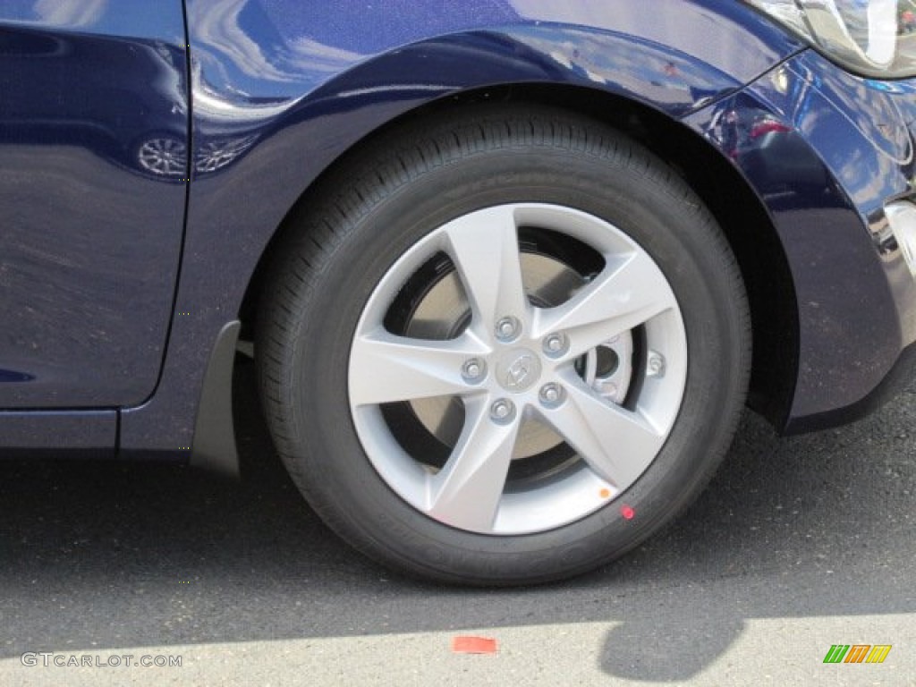 2013 Elantra GLS - Indigo Night / Gray photo #3