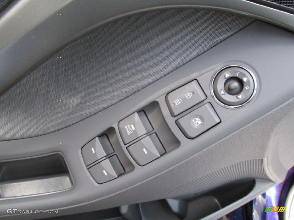2013 Elantra GLS - Indigo Night / Gray photo #6