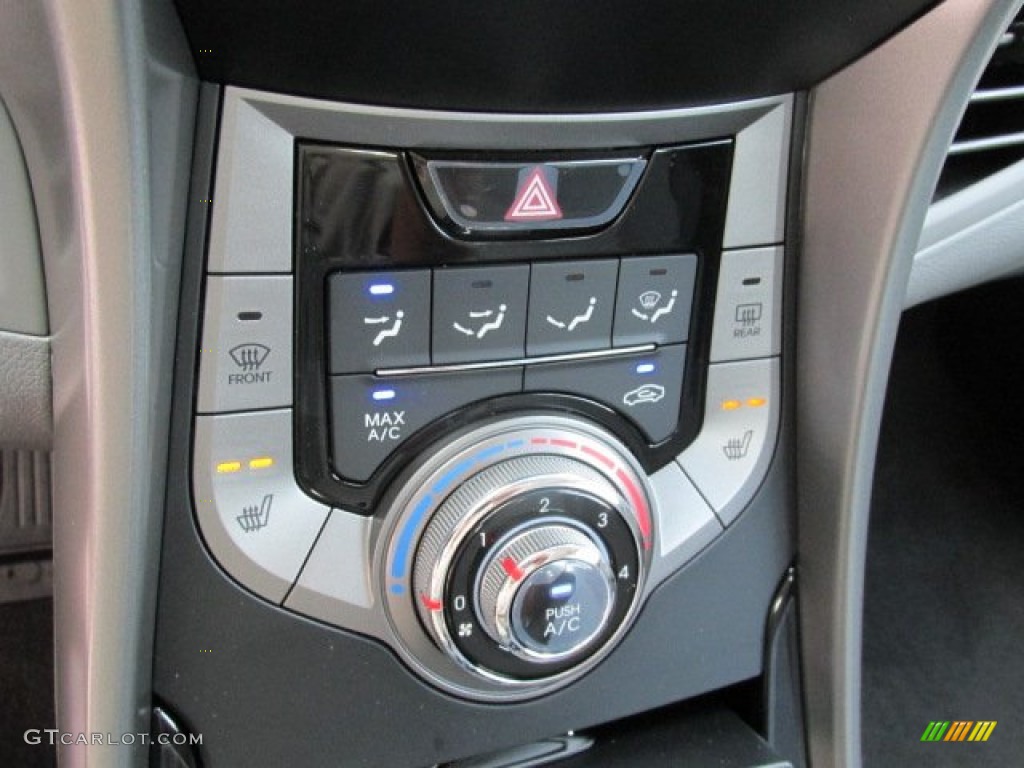 2013 Elantra GLS - Indigo Night / Gray photo #11