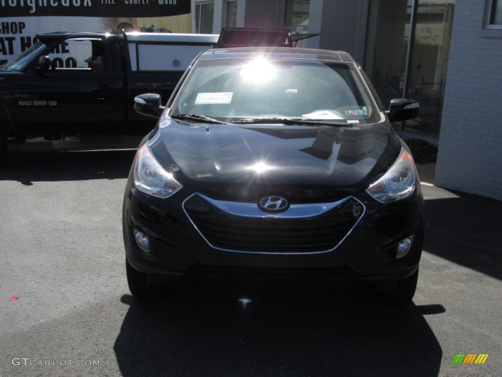 2013 Tucson Limited AWD - Ash Black / Black photo #4