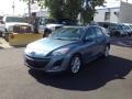 2010 Gunmetal Blue Mica Mazda MAZDA3 s Sport 5 Door  photo #3