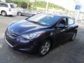 2013 Indigo Night Hyundai Elantra GLS  photo #5