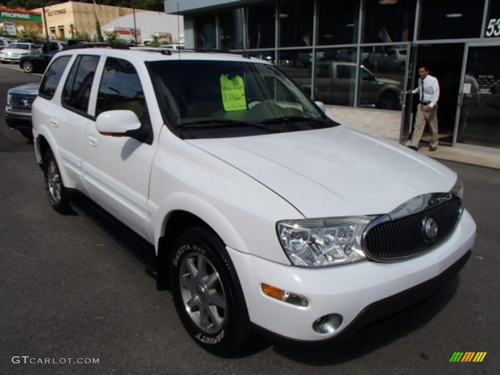 2004 Rainier CXL AWD - Olympic White / Light Cashmere photo #2