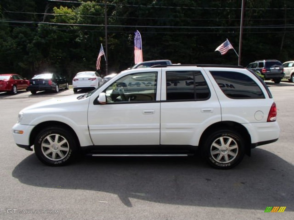 2004 Rainier CXL AWD - Olympic White / Light Cashmere photo #5