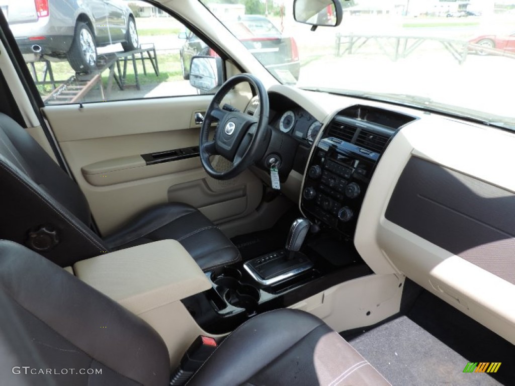 2008 Tribute i Grand Touring - Classic White / Camel Beige photo #5