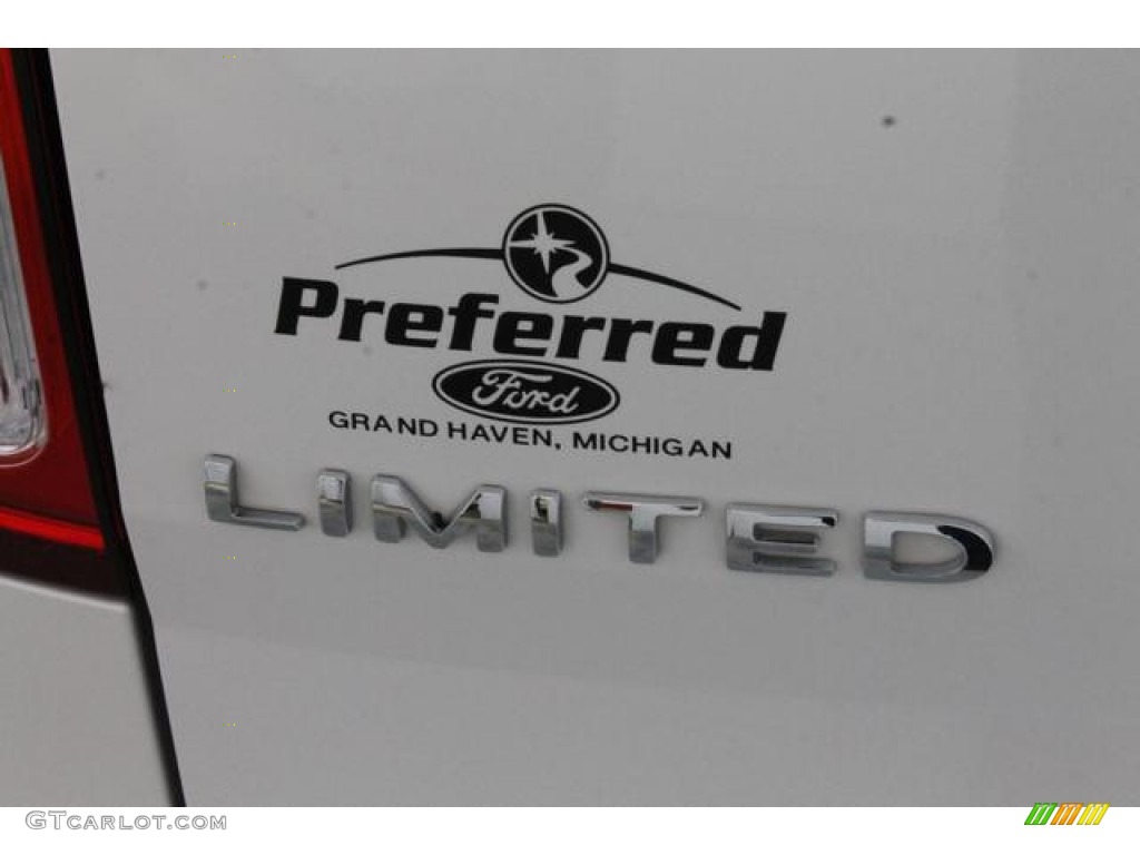 2011 Explorer Limited 4WD - White Platinum Tri-Coat / Medium Light Stone photo #16