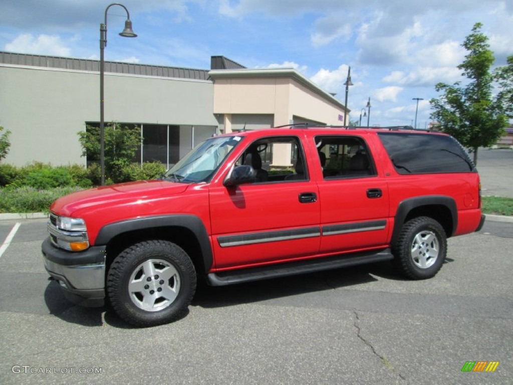 Victory Red Chevrolet Suburban