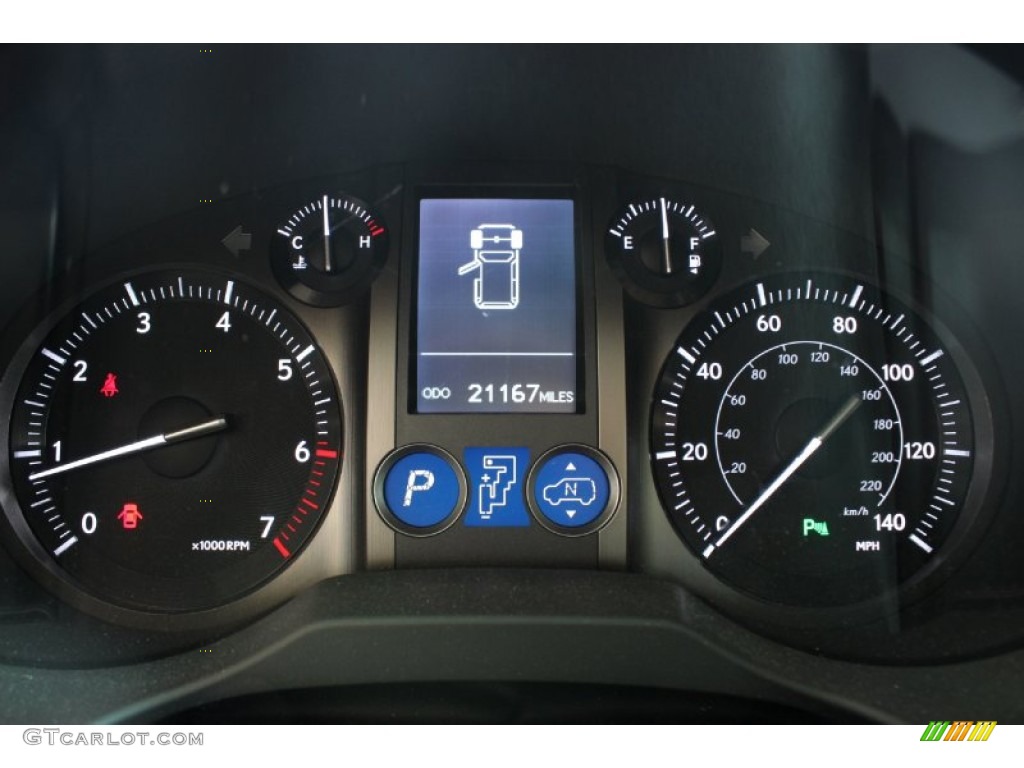 2012 Lexus GX 460 Premium Gauges Photo #85401982